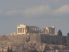 The Parthenon from the Inter-Continental club's balcony