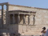 Caryatid Statues at the Erechtheum in Athens