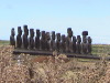 Moai Statues near the quarry