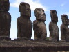 Moai Statues near the quarry