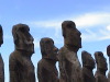 Moai Statues near the quarry