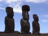 Moai Statues near the quarry