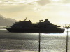 The old Royal Viking Sun now Prinsendam in Ushuaia