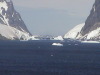 Crusing Lemaire Channel Palmer Land Antarctica