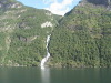 Sailing into Geiranger